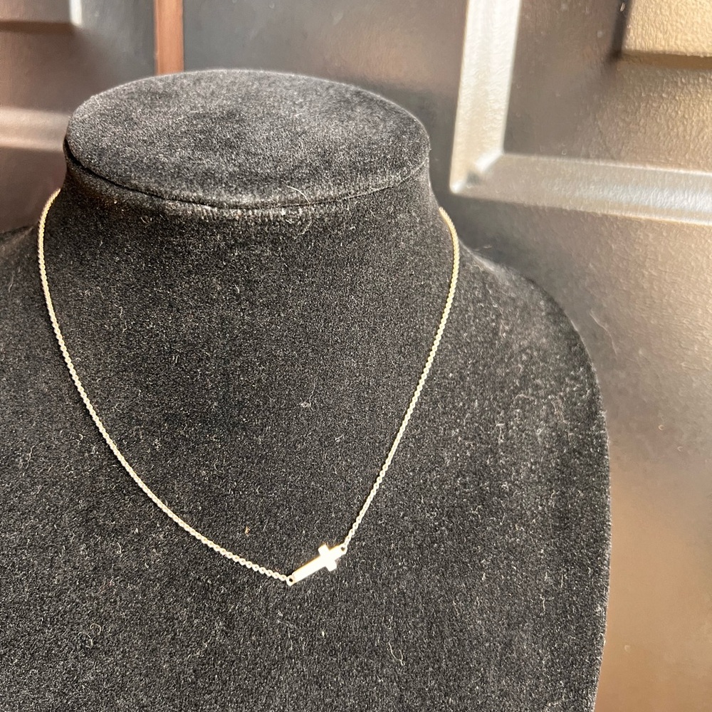Silpada Sterling Cross Necklace N2291